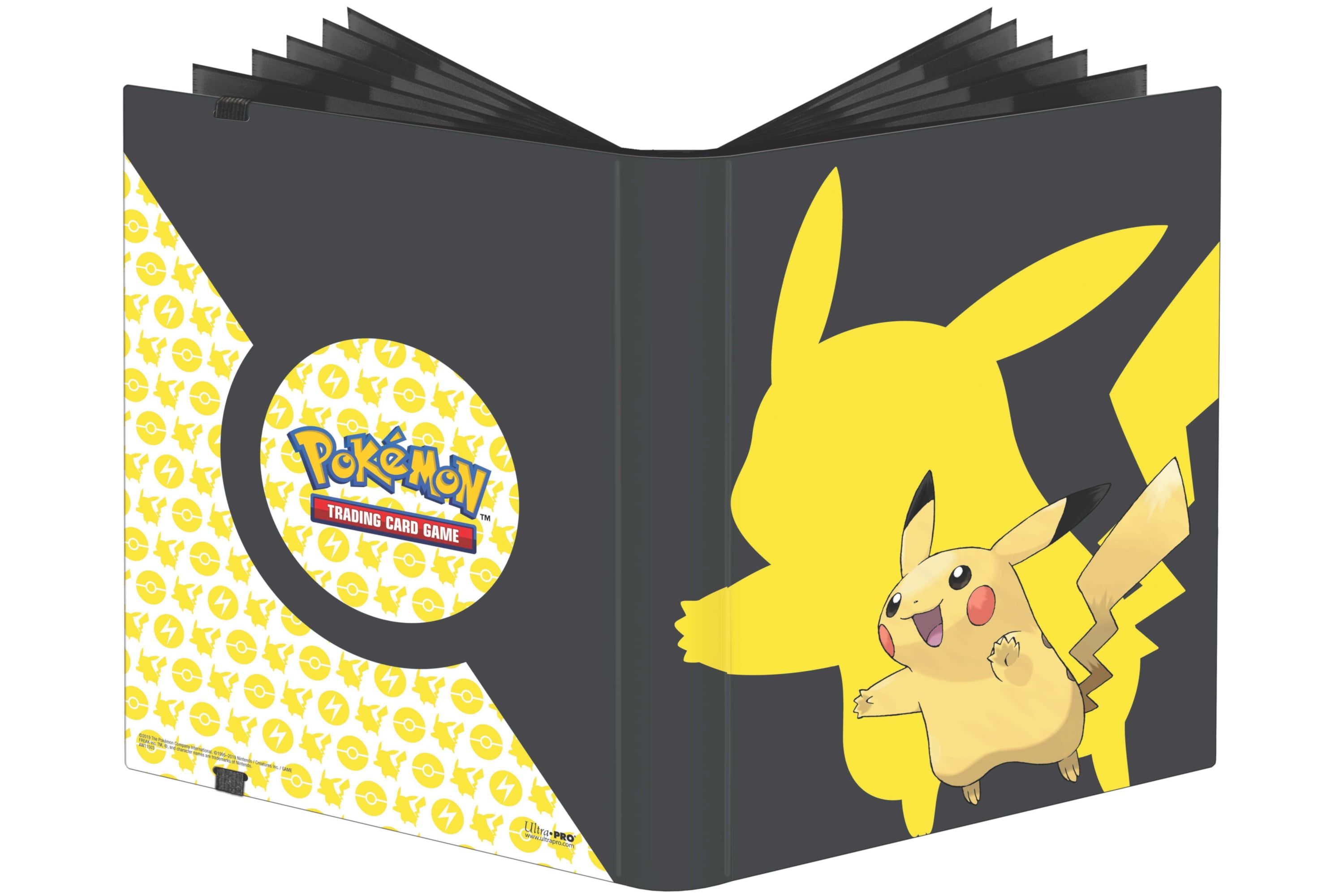 Loodgieter slijtage Dag Ultra Pro 9-Pocket Pokémon Full-View Pro Binder: Pikachu (2019) -  Walmart.com