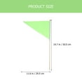 thumbnail image 4 of Lawn Marking Flags 10 Pcs Dog Training Pet Boundary Small Marker Bamboo Polyester, 4 of 6
