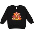 thumbnail image 2 of Inktastic Thanksgiving Cute Football Turkey Toddler Sweatshirt, 2 of 4
