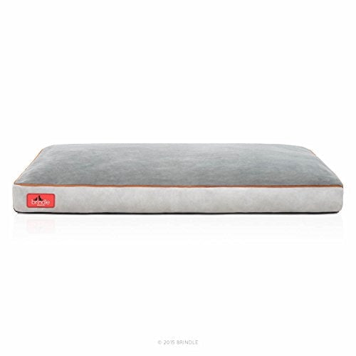 Brindle soft memory foam dog clearance bed