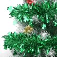 thumbnail image 3 of Peonyrain 4PCS 33FT St.Patrick's Day Tinsel Garland,Shamrock Clover Green Gold Metallic Garland for Irish Party Home Decoration, 3 of 5