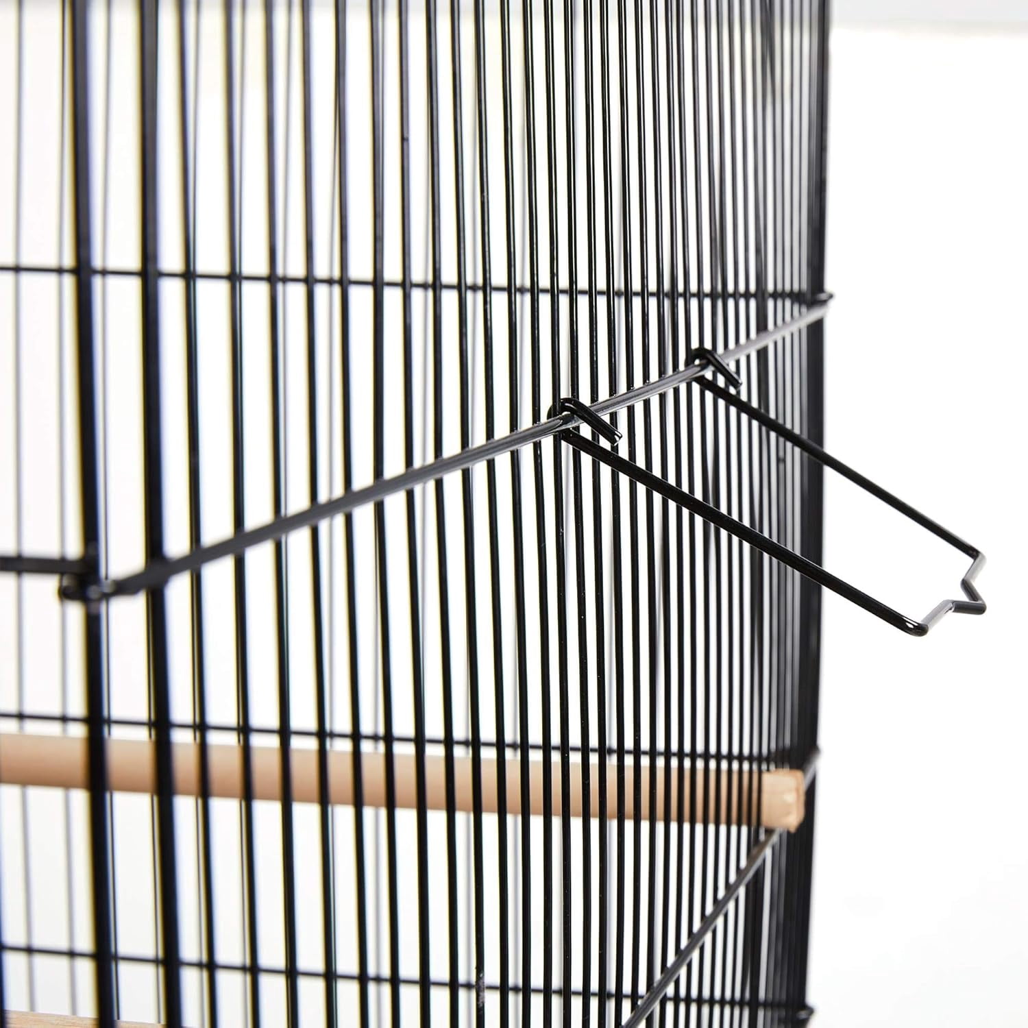 WSWJY Pet Products Stackable Rectangle Flight Bird Cages for Small Birds Parrots Parakeets Cockatiels Conures Budgies Lovebirds Canaries Finches w/Slide-Out Tray