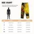 thumbnail image 2 of Salouo Cactus Flowers Print Women's Pajama Pants Casual Loose Sweatpants PJs Flowy Pants Drawstring Palazzo for Women Wide Leg Pants Lounge Pajama -Medium, 2 of 8