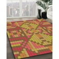 thumbnail image 3 of Ahgly Company Machine Washable Indoor Rectangle Transitional Grapefruit Red Area Rugs, 5' x 8', 3 of 7