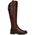 thumbnail image 2 of Franco Sarto Womens Meyer Leather Wide Calf Knee-High Boots, 2 of 3