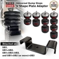 thumbnail image 6 of RubberShox Universal Bump Stop U Shape Plate Adapter Z1-UBS, 6 of 8
