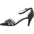 thumbnail image 3 of Women's David Tate Terra Black Satin 9.5 N, 3 of 6
