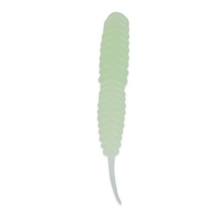 20pcs Fishing Lures Lifelike Worm Soft Baits Set Box Tackle Accessory (Noctilucent)