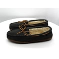thumbnail image 3 of Minnetonka Women's Pile Lined Hardsole Moccasin Slippers, 3 of 8