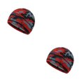 thumbnail image 3 of Gorros de calavera Eigraketly cómodos para deportes al aire libre de verano protector solar Camuflaje rojo 2Conjunto, 3 of 6