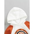 thumbnail image 6 of GXFC Toddler Baby Boys Girls Halloween Hoodie Romper Infant Long Sleeve Hooded Pumpkin Face Print One Piece Jumpsuit Newborn Boys Girls Cute Halloween Bodysuit Costume 3M-3T, 6 of 8