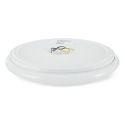 Eglo Lighting Orme 20 Inch Flush Mount Ceiling Light Fixture, Black & Gold