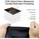 thumbnail image 2 of Funda protectora impermeable para silla de ruedas, scooter eléctrico con cuerda elástica inferior (115 x 75 x 130 cm), 2 of 5