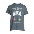 thumbnail image 5 of Games Calling Men's & Big Men's Graphic Tee with Short Sleeves, Sizes S-3XL, 5 of 5