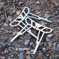 thumbnail image 3 of Zorvai Portable Stainless Steel Folding Camp Stove Stand for Outdoor Cooking Pot Rack, 3 of 7