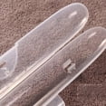 thumbnail image 3 of Travel Portable Toothbrush Storage Box Plastic Lightweight toothbrush storage box Clear Toothbrush Holder Organizer Case Protector, 3 of 9
