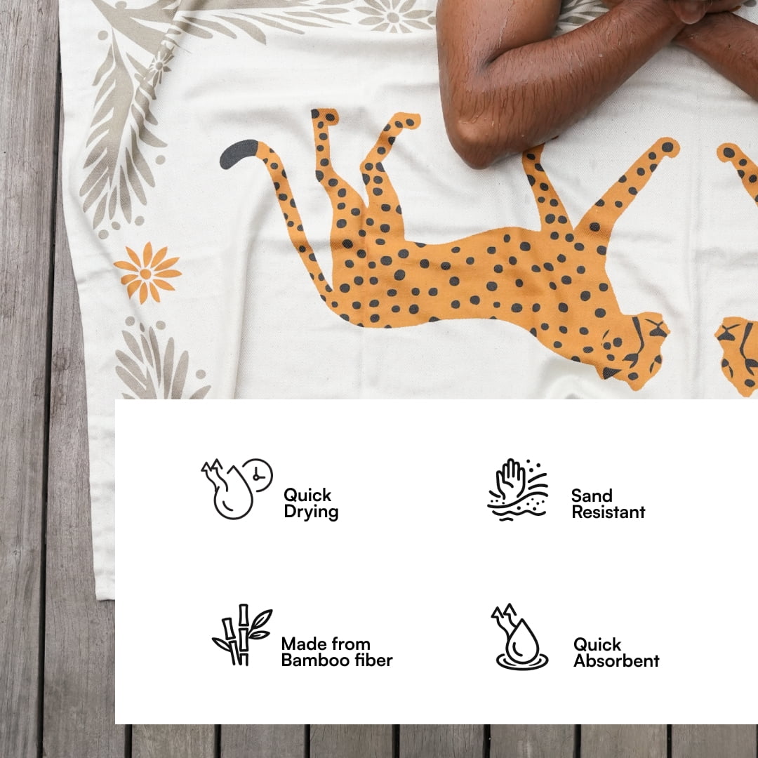 Doctor Towels Designer Collection Printed Beach Towels 2 Count