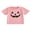 Pink, variant on Miaouyo Boys Girls Halloween T Shirt Pumpkin Face Print Crew Neck Short Sleeve Tops