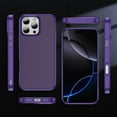 thumbnail image 5 of Decase Carbon Fiber Pattern Case Compatible with iPhone 16 Pro Max,Anti-Scratch PC+TPU Back Cover with Raised Edges for Screen & Camera Protection,Slim Skin-Feel Shockproof Protective Cover, Purple, 5 of 9