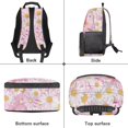 thumbnail image 5 of KUIFORTI Daisy Axolotl Girls Backpack Kids School Bag Cute Bookbag Comfortable Adjustable Straps Multiple Organizer Pockets for Elementary Middle, 5 of 7