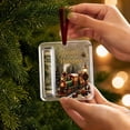 thumbnail image 5 of Christmas Cash Gift Holder Ornament, Clear Christmas Money Holders For Cash,Funny Holiday Xmas Tree Hanging Ornaments Decor(1Pcs,Vintage Christmas Train Scene), 5 of 8