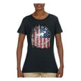 thumbnail image 2 of Wild Bobby US Flag Ford Bronco Women Graphic Tee, 2 of 6