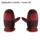 thumbnail image 2 of Desiderio Gorros para hombre en invierno con lana gruesa y cálido gorro Lei Feng gorro negro con protección para los oídos para ciclismo, 2 of 5