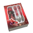 thumbnail image 2 of Disney Cars Lightning McQueen Tableware Set Cartoon Spiderman Cars Fork Spoon Water Water Cup 3-piece Suit Children's with Gift, 2 of 5