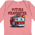 thumbnail image 4 of Inktastic Future Firefighter Boys or Girls Long Sleeve Baby Bodysuit, 4 of 5