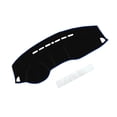 thumbnail image 1 of Cubierta de tablero única interior antideslizante para Mitsubishi Outlander Sport 2011-2024, poliéster negro y azul, 1 of 7