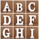 thumbnail image 2 of Letras de madera blancas de 10 cm para hacer uno mismo, alfabeto inglés, diseño de nombre personalizado, arte artesanal, decoración independiente para bodas, fiestas, hogar, Año Nuevo, 2 of 5