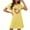 Yellow, variant on Xysaqa Women's Nightgown Short Sleeve Sleepwear Comfy Sleepshirts Loose Nightshirt House Dress Heart Printed Women Night T Shirt Summer Savings Gray XL