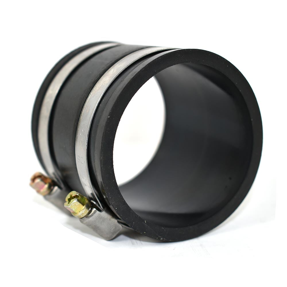 Big Horn 11260 21/2 Inch Rubber Connecting Tube with Stainless Steel