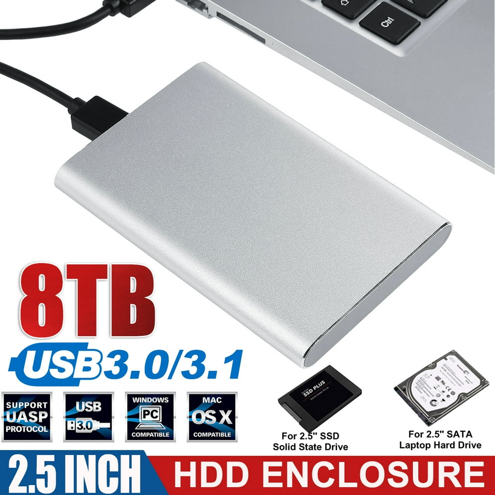 8tb hdd ssd 2 5 inch hard drive disk enclosure usb 3 0 ssd sata case