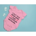 thumbnail image 4 of Newborn Baby Funny Social Distancing Quarantine Announcement Baby Bodysuit 18M (12-18M) Gray, 4 of 5