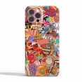 thumbnail image 1 of Hippie Groovy Case for iPhone 12 Pro Max,Aesthetic Art Design Full Cover Protective Case, 1 of 5