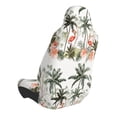 thumbnail image 4 of Lsque Flamingo Palm Trees Pattern Car Seat Covers for Front Seats , Waterproof Seat Covers for Cars, Sporty Front Seat Covers,Car Seat Cover Protector Front Seats, 4 of 5