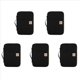 thumbnail image 1 of 5X Bolsa de Almacenamiento de Documentos A4 Impermeable Oxford Oxford Multifuncional Organizador de Negocios Bolsa Carpeta de Archivos PapeleríA Organizador Cremallera (Negro), 1 of 4