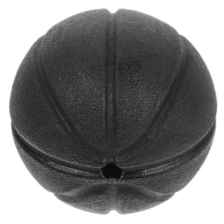 Supvox Squeaker Balls for Dogs Treat Dispensing Sphere Black 1Pcs