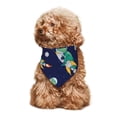 thumbnail image 4 of Naloa Astronaut Dinosaur and Space Dog Bandanas 1PC Washable Triangle Dog Scarfs Premium Durable Fabric, for Small Medium Large Dogs and Cats, 4 of 6