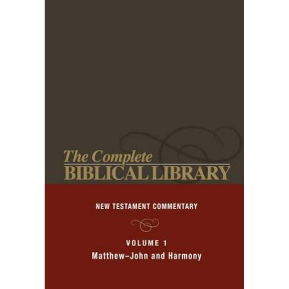 Pre-Owned Complete Biblical Library (Vol. 1 New Testament Commentary, Matthew - John and Harmony) (Hardcover) 1680311220 9781680311228