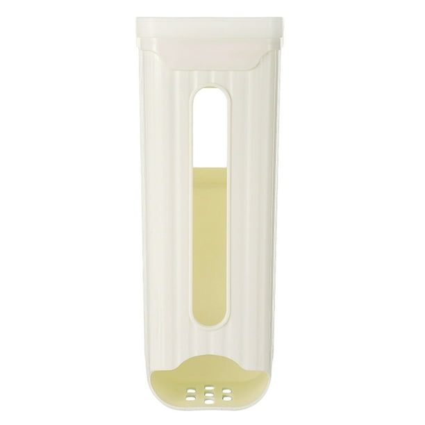 Caja De Almacenamiento Rectangular Sin Perforaciones Para Bolsas De La Compra, Con Tapa, Para Montar En La Pared De La Cocina