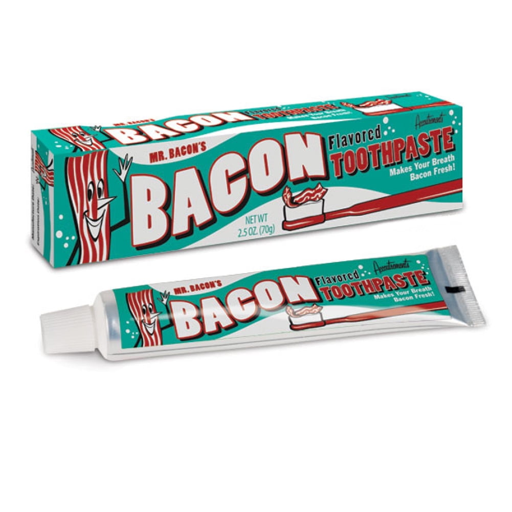 Bacon Toothpaste Tooth Paste Novelty Mr. Flavored Gag Gift