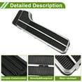 thumbnail image 4 of Unique Bargains Accelerator Gas Pedal Pad with Trim for Chevy Pickup Truck Impala 1965-1970 Chevelle El Camino 64-67 Rubber Metal Footrest Pedal, 4 of 6