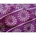 thumbnail image 4 of oneOone Silk Tabby Fabric Stripe & Mandala Block Print Fabric BTY 42 Inch Wide, 4 of 4