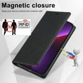 thumbnail image 6 of Nalacover for iPhone 14 Pro Max Card Slots Wallet Case with RFID Blocking, Premium PU Leather Flip Cover, Magnetic Closure Kickstand TPU Shockproof Case for iPhone 14 Pro Max,Black, 6 of 8