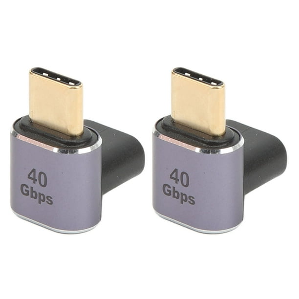 Adaptateur USB C à 90 Degrés, Adaptateur Usbc Vers Usbc 7680x4320