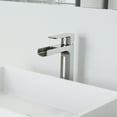 thumbnail image 5 of VIGO Amada Single Handle Single-Hole Bathroom Vessel Faucet in Brushed Nickel, 5 of 11