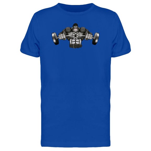 Strong Gorilla Barbell Tee Men's -Image by Shutterstock