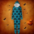 thumbnail image 1 of Halloween Family Pajamas Funny Pumpkins Zipper Hooded Jumpsuit Matching Family Pjs Sleepwear, 1 of 5